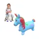 Unicorn Gonflabil din Cauciuc Rezistent, cu Lumini și Muzică, 50 x 60 cm – Bleu Magic