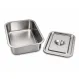 Tavă Gastronorm GN, capac inclus, inox, 35.5 x 26.5 x 10 cm, Uz Profesional HoReCa