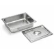 Tavă Gastronorm GN, capac inclus, inox, 32.5 x 26.5 x 6.5 cm, Uz Profesional HoReCa