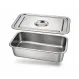 Tavă Gastronorm GN, capac inclus, inox, 39.5 x 29.5 x 10 cm, Uz Profesional HoReCa