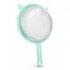 Sită de Bucătărie Universală, Diametru 21 cm, Plasă Fină din Nylon, Verde Mentă