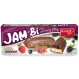 Biscuiți Sweet Plus Jam-Bi cu dulceață de fructe de pădure și glazură de ciocolată, 150g