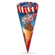 Cornet de napolitană Sweet Plus nIce Cream cu cremă și glazură de cacao, 40g