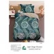 Lenjerie de Pat Single din Finet Super Design Pucioasa, 4 Piese, Cearceaf de Pat cu Elastic 140 x 200 cm, Model S-01