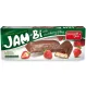 Biscuiți Sweet Plus Jam-Bi cu dulceață de căpșuni și glazură de ciocolată, 150g