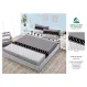 Set Husă de Pat cu Elastic și 2 Fețe de Pernă, Finet, 160x200 cm, Model Buline și Dantelă (H-72)