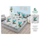 Husă cu Elastic din Finet, Brand Super Design Pucioasa, Model Fluturi, 160x200 cm