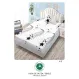 Set Husă de Pat cu Elastic și 1 Față de Pernă, Finet, 140x200 cm, Model Stele Căzătoare (U-5)