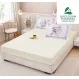Set Husă de Pat cu Elastic Crem și 2 Fețe de Pernă, Finet, 160x200 cm
