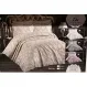 Set pike premium cu cuvertură și dantelă ELA Cappuccino, 3 piese