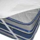 Set 5 Protecții de Saltea 160x200 cm, Impermeabile, Bumbac Frotir, Alb