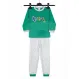 Set 4 Mărimi Pijama Copii Verde din Bumbac 100% Mărimi 34-40