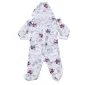 Set 4 Serii Compleu Bebe 3 Piese Bumbac cu Diverse Imprimeuri Mărimi 22-24