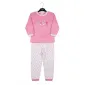 Set 4 Mărimi Pijama Copii Roz din Bumbac 100% Mărimi 34-40