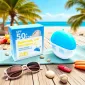 Cremă de Protecție Solară Ushas cu Acid Hialuronic SPF 50++ - HA543 - 12 Bucăți/Set