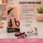 Clește gene USHAS CT411 bicolor pentru curbarea si definirea genelor